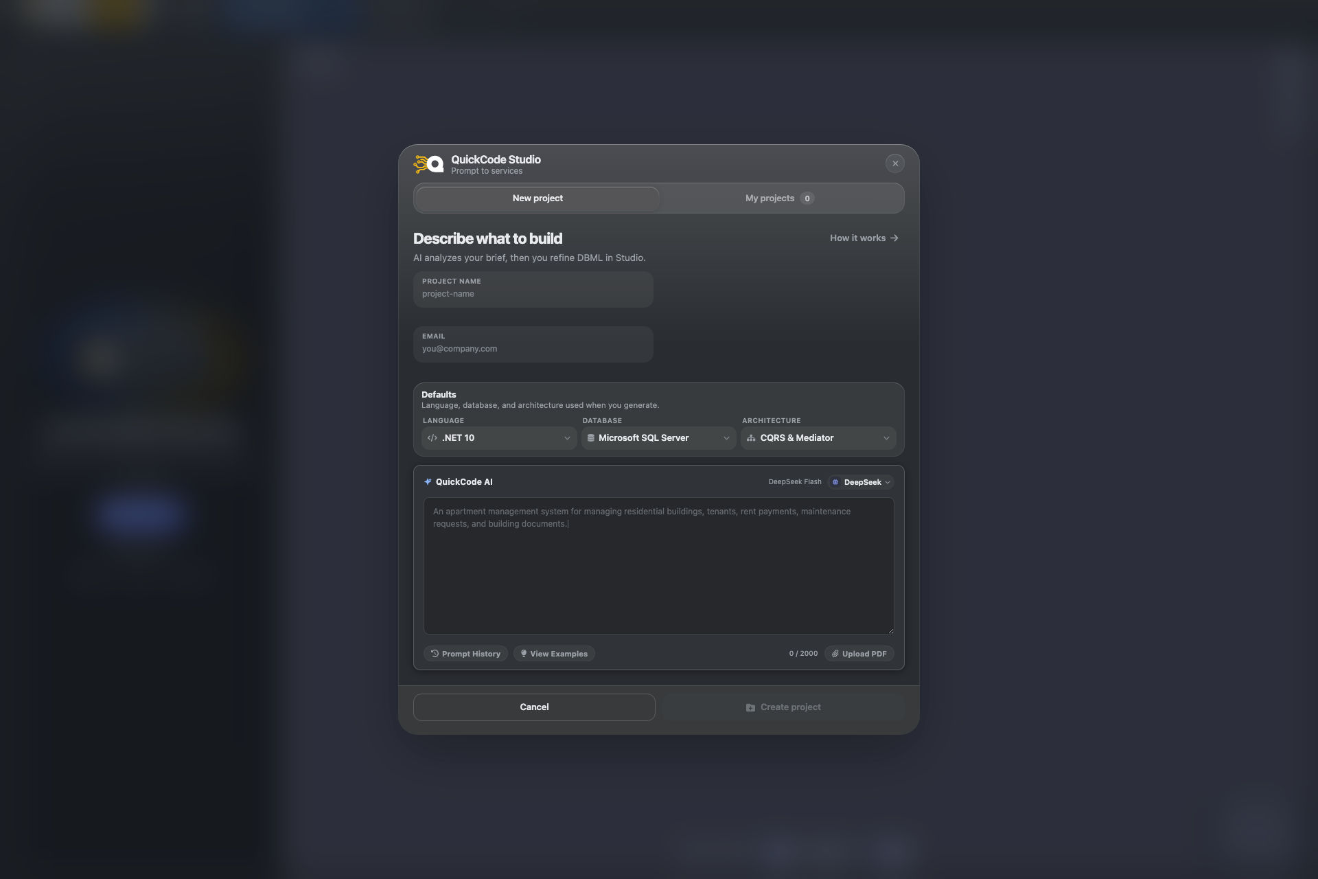 QuickCode Studio