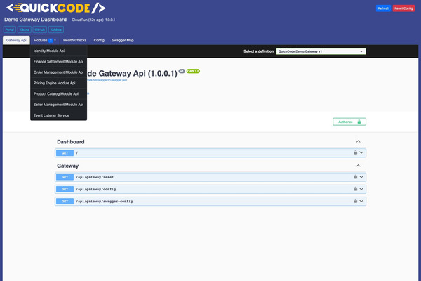Gateway module list